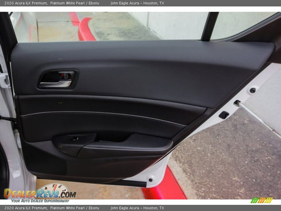 2020 Acura ILX Premium Platinum White Pearl / Ebony Photo #20