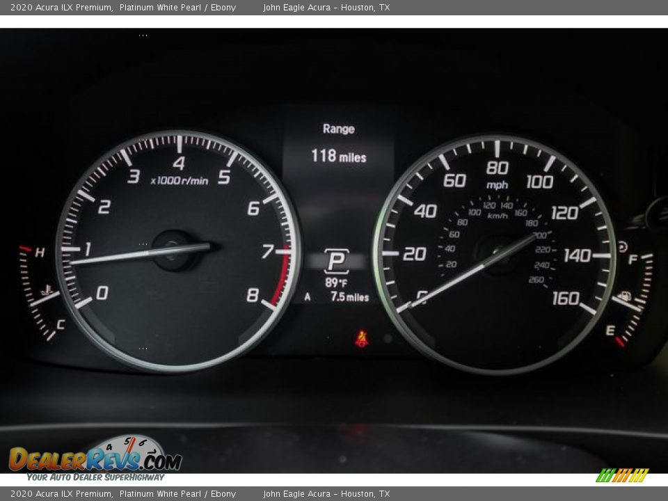 2020 Acura ILX Premium Platinum White Pearl / Ebony Photo #31