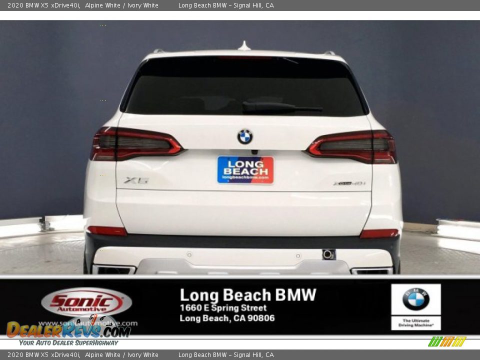 2020 BMW X5 xDrive40i Alpine White / Ivory White Photo #3