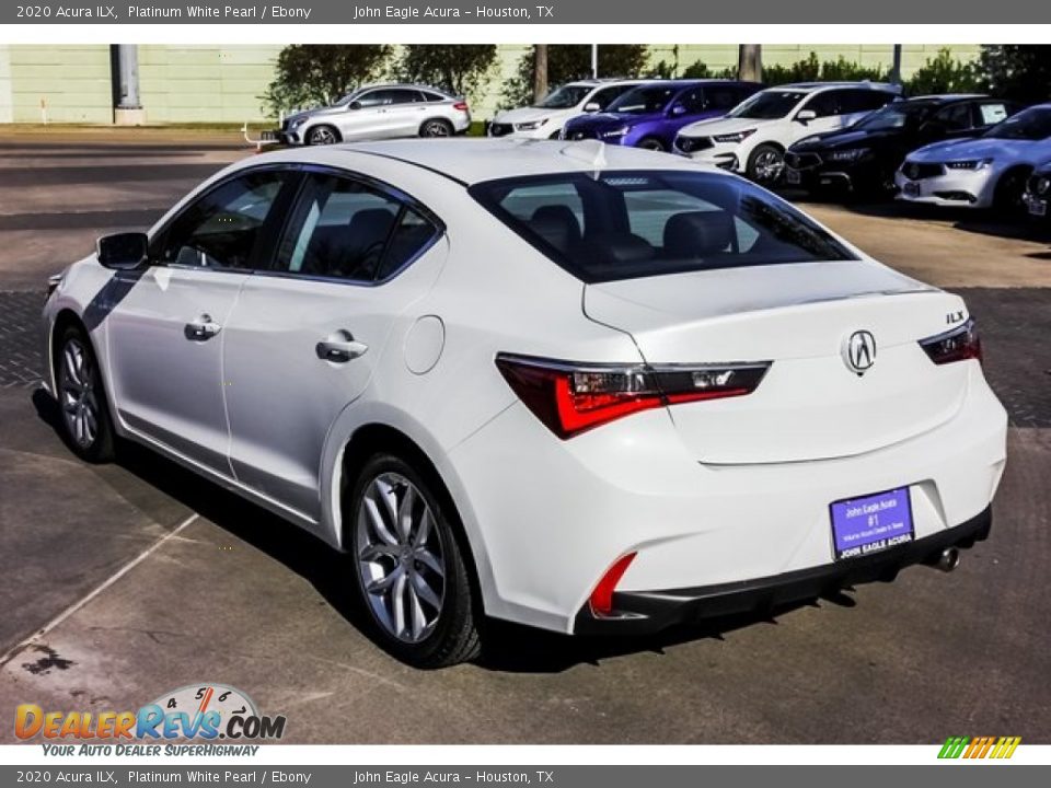 2020 Acura ILX Platinum White Pearl / Ebony Photo #5