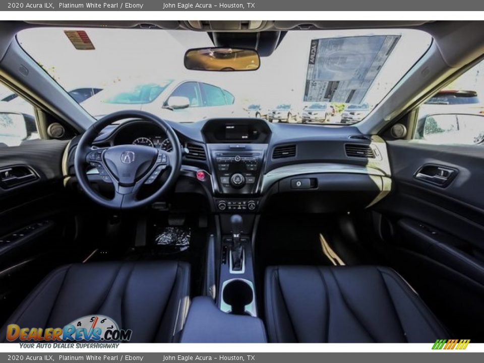 2020 Acura ILX Platinum White Pearl / Ebony Photo #9