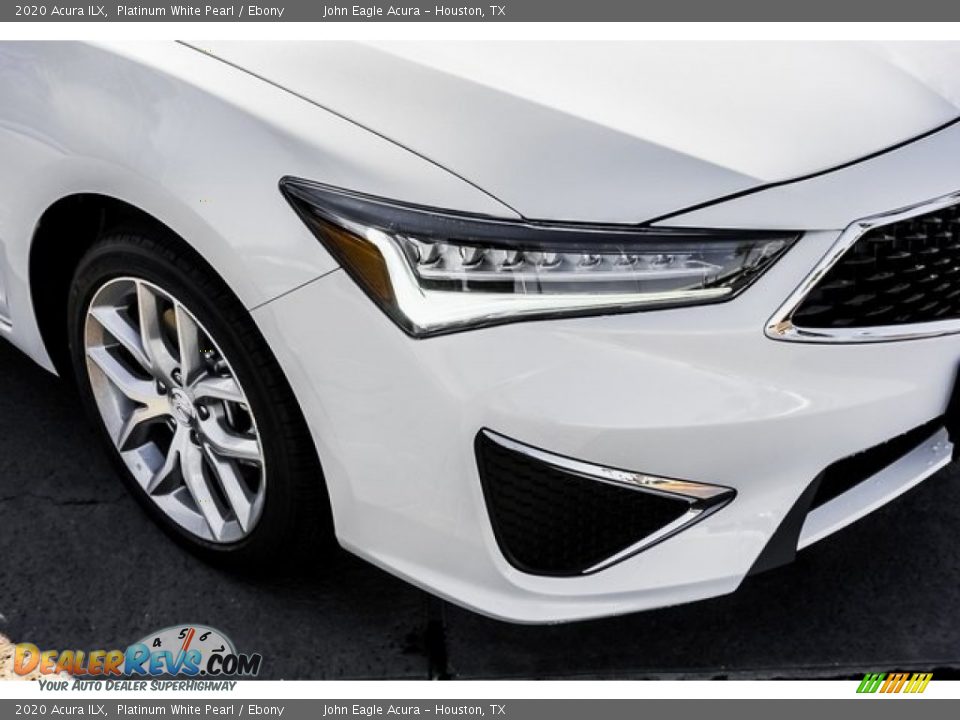 2020 Acura ILX Platinum White Pearl / Ebony Photo #10