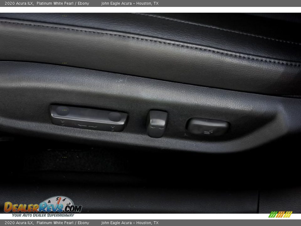 2020 Acura ILX Platinum White Pearl / Ebony Photo #14