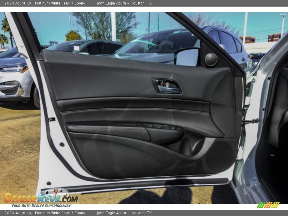 2020 Acura ILX Platinum White Pearl / Ebony Photo #15