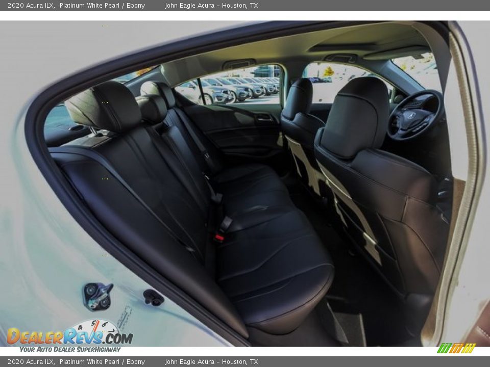2020 Acura ILX Platinum White Pearl / Ebony Photo #21