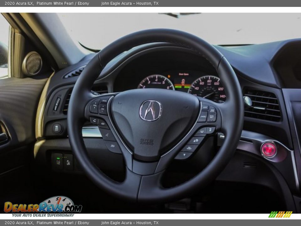 2020 Acura ILX Platinum White Pearl / Ebony Photo #26