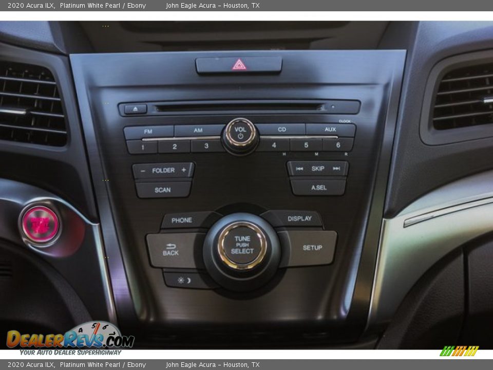 2020 Acura ILX Platinum White Pearl / Ebony Photo #28
