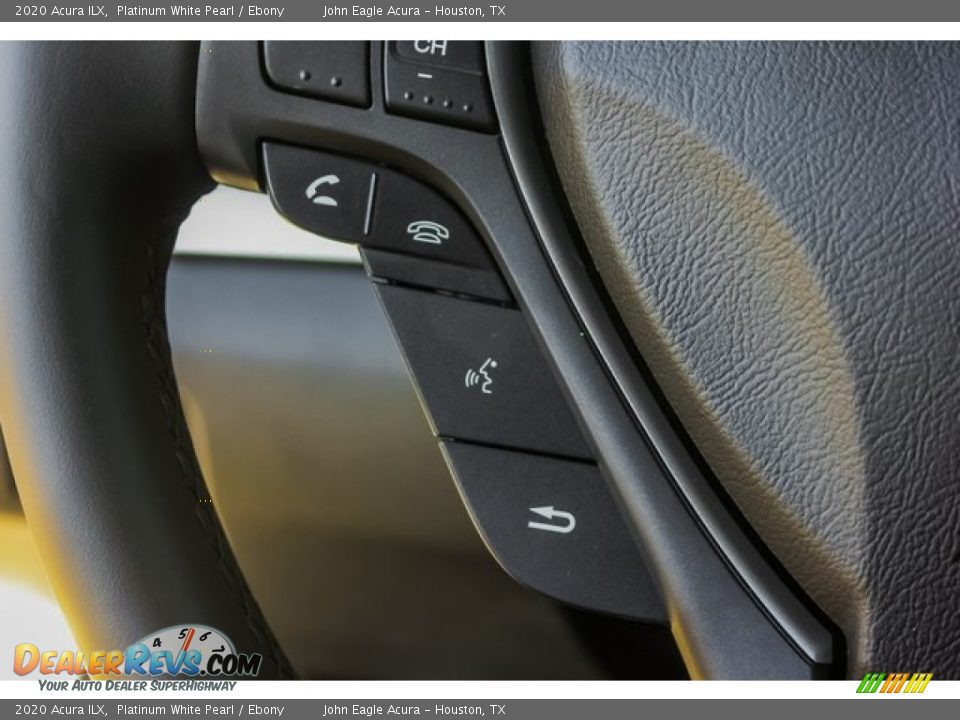 2020 Acura ILX Platinum White Pearl / Ebony Photo #32