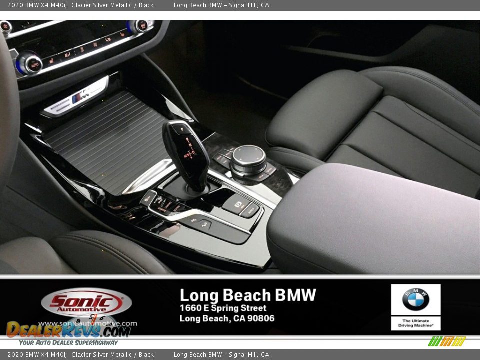 2020 BMW X4 M40i Glacier Silver Metallic / Black Photo #6