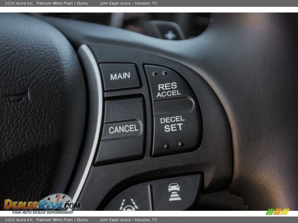 2020 Acura ILX Platinum White Pearl / Ebony Photo #34