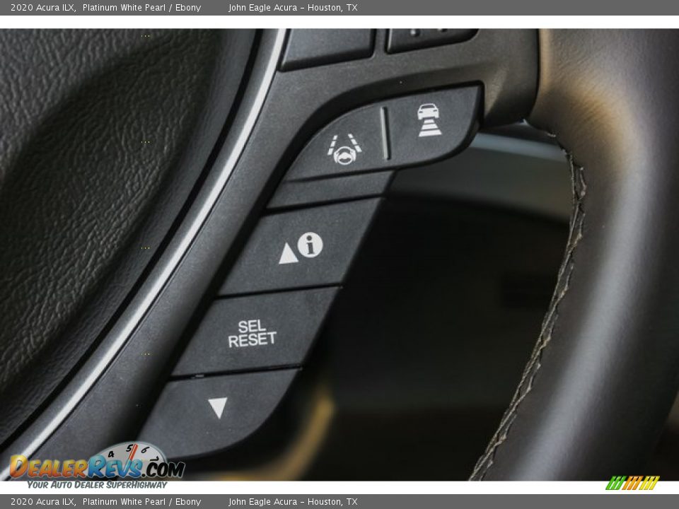 2020 Acura ILX Platinum White Pearl / Ebony Photo #35