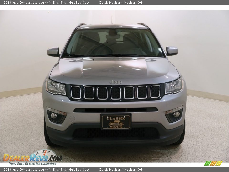 2019 Jeep Compass Latitude 4x4 Billet Silver Metallic / Black Photo #2