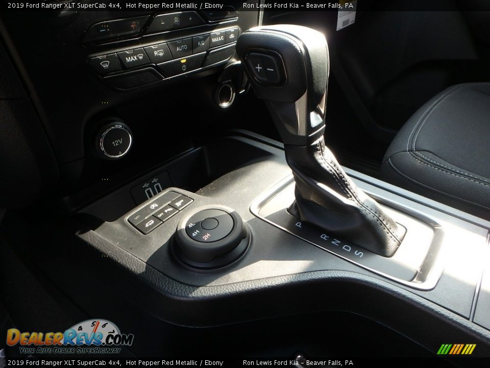 2019 Ford Ranger XLT SuperCab 4x4 Hot Pepper Red Metallic / Ebony Photo #11
