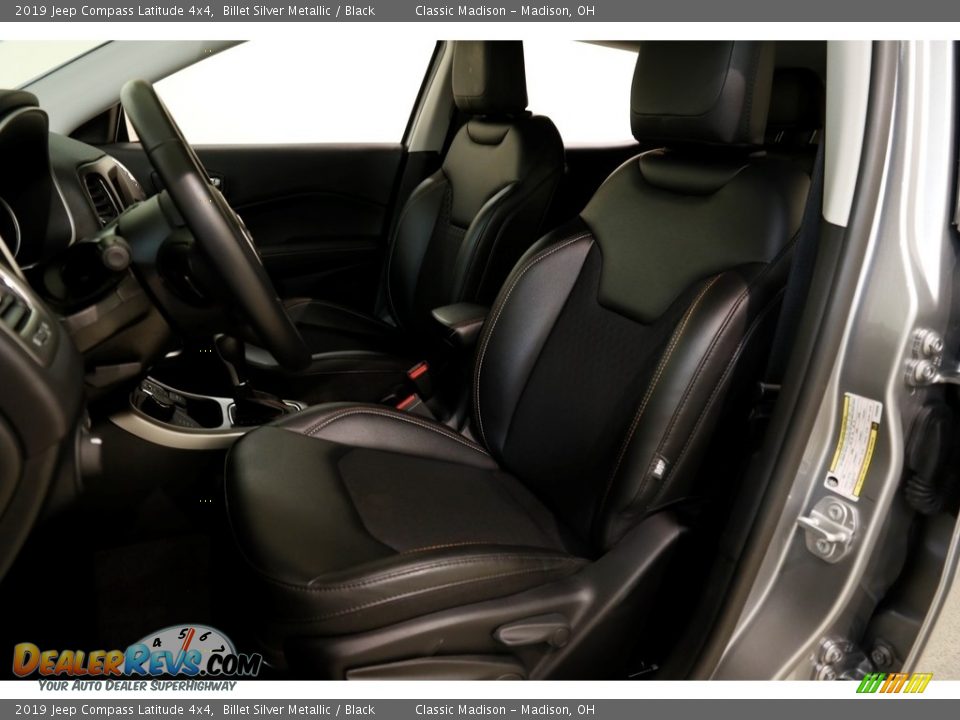 2019 Jeep Compass Latitude 4x4 Billet Silver Metallic / Black Photo #5