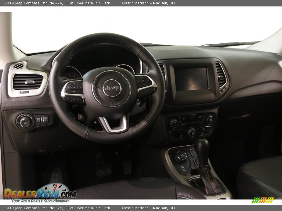 2019 Jeep Compass Latitude 4x4 Billet Silver Metallic / Black Photo #6