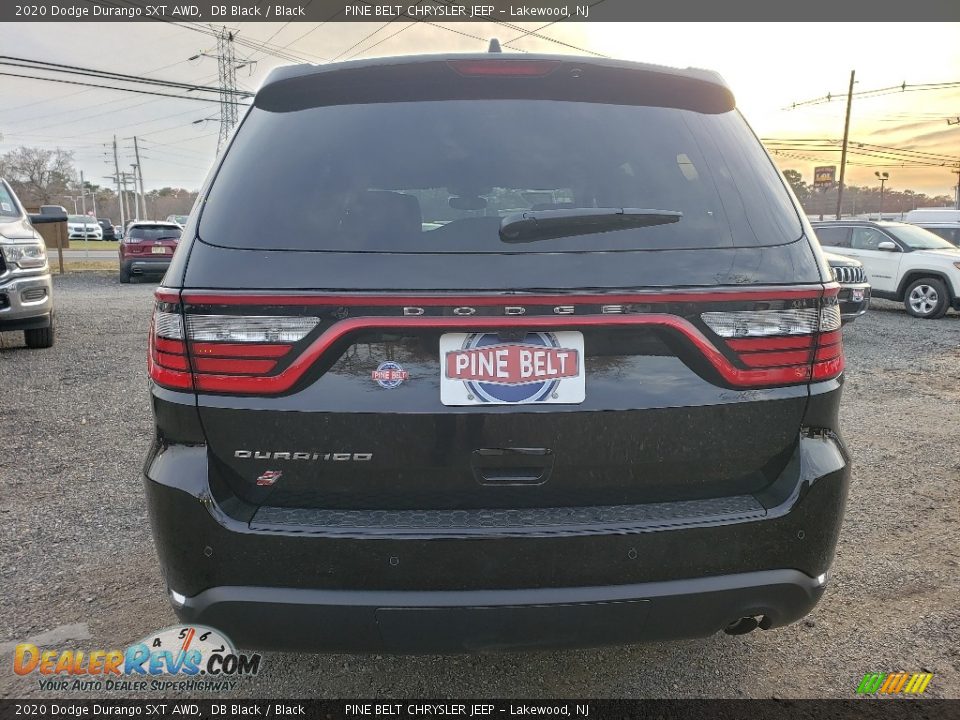 2020 Dodge Durango SXT AWD DB Black / Black Photo #5