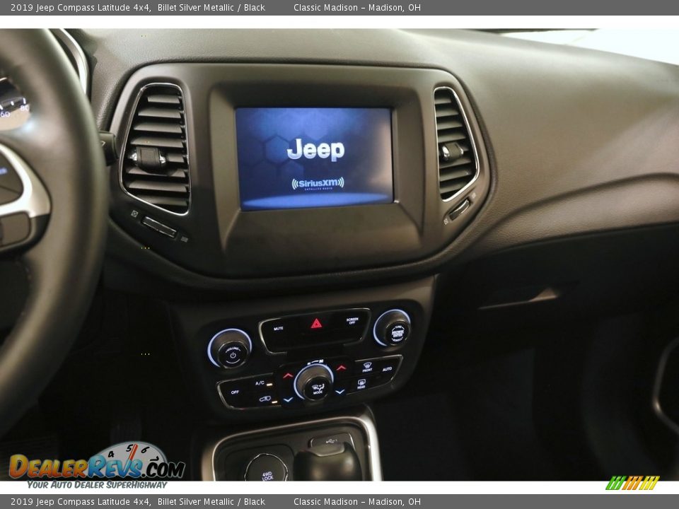 2019 Jeep Compass Latitude 4x4 Billet Silver Metallic / Black Photo #9