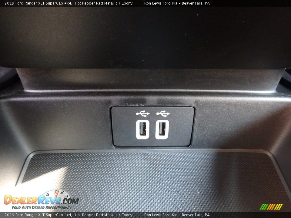 2019 Ford Ranger XLT SuperCab 4x4 Hot Pepper Red Metallic / Ebony Photo #20