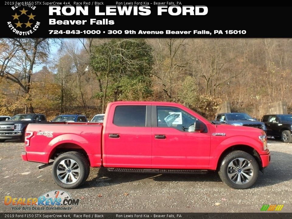2019 Ford F150 STX SuperCrew 4x4 Race Red / Black Photo #1