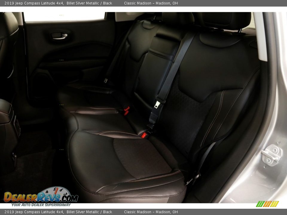 2019 Jeep Compass Latitude 4x4 Billet Silver Metallic / Black Photo #19