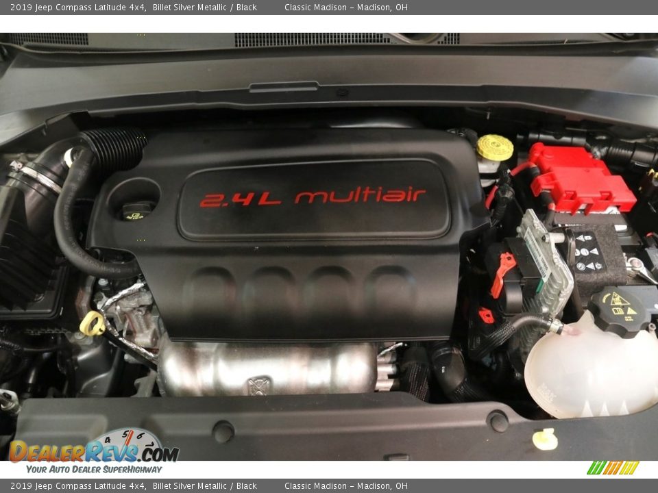 2019 Jeep Compass Latitude 4x4 Billet Silver Metallic / Black Photo #21