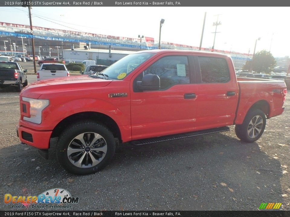 2019 Ford F150 STX SuperCrew 4x4 Race Red / Black Photo #6
