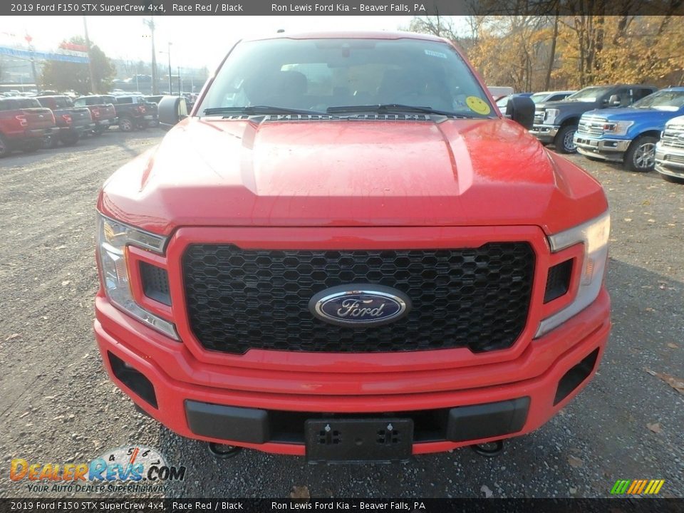 2019 Ford F150 STX SuperCrew 4x4 Race Red / Black Photo #7