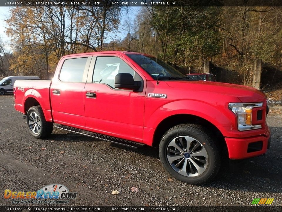 2019 Ford F150 STX SuperCrew 4x4 Race Red / Black Photo #8