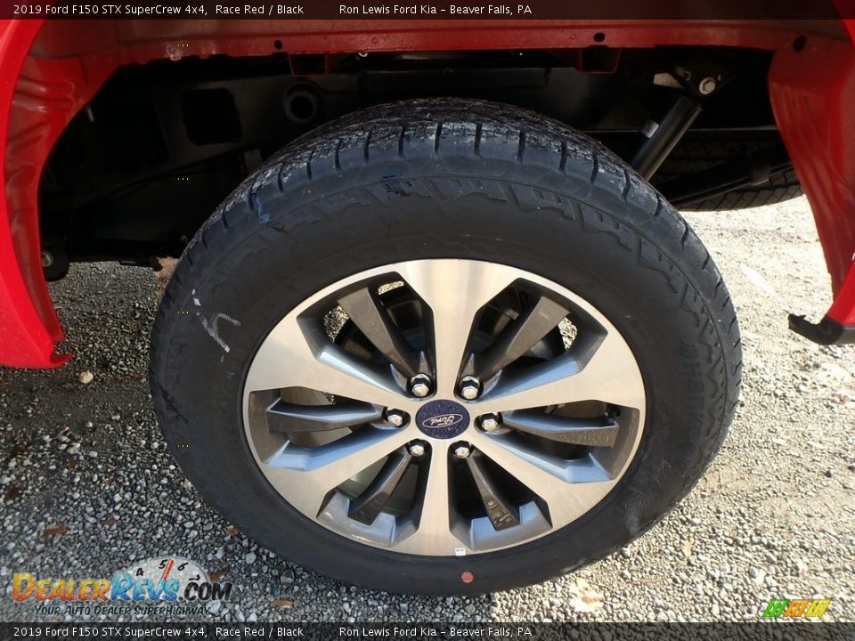 2019 Ford F150 STX SuperCrew 4x4 Race Red / Black Photo #9