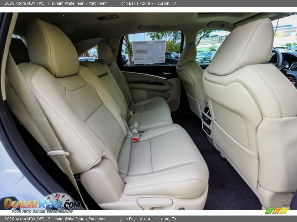 2020 Acura MDX FWD Platinum White Pearl / Parchment Photo #23