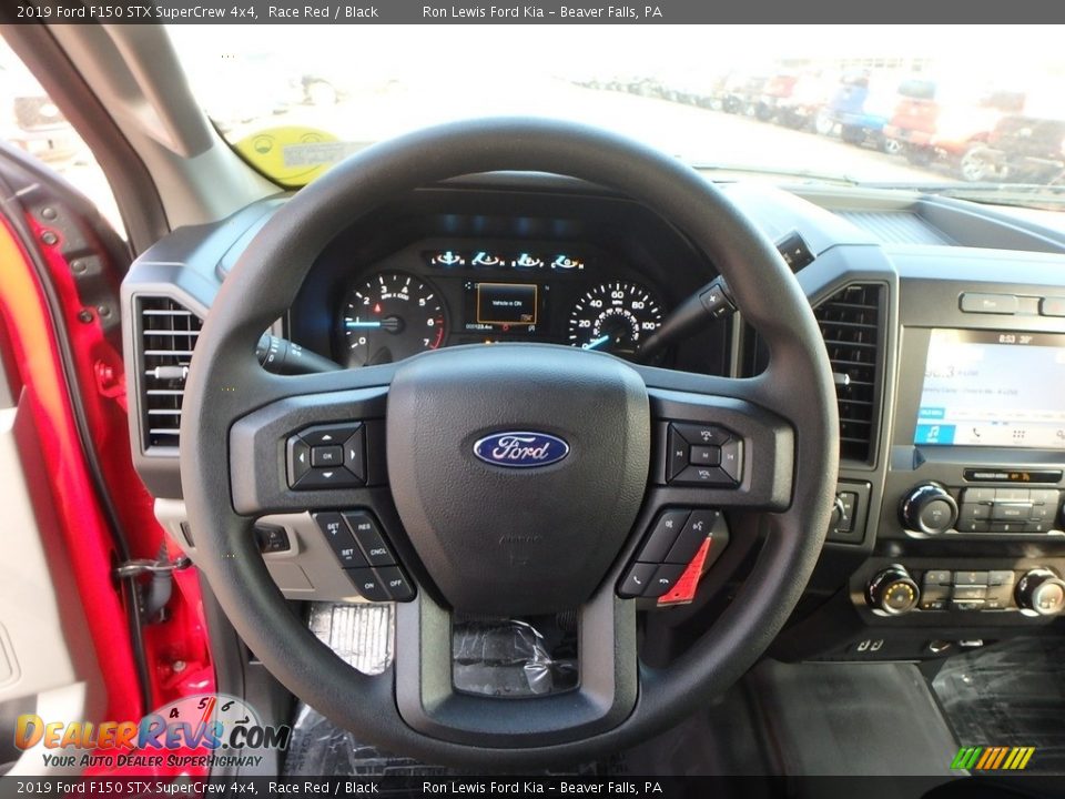 2019 Ford F150 STX SuperCrew 4x4 Race Red / Black Photo #16