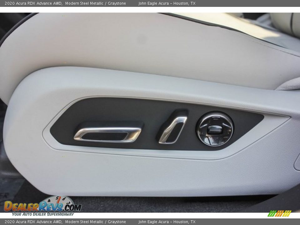 2020 Acura RDX Advance AWD Modern Steel Metallic / Graystone Photo #13