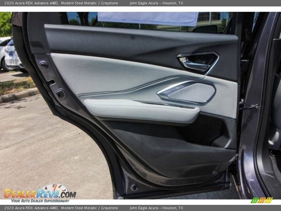 2020 Acura RDX Advance AWD Modern Steel Metallic / Graystone Photo #17
