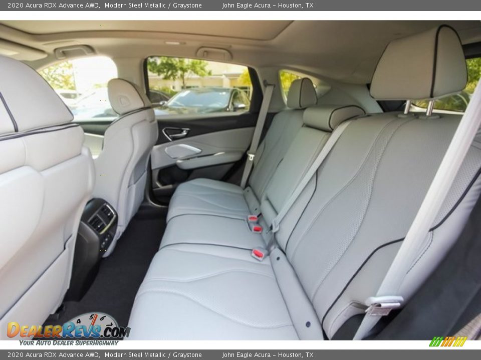 2020 Acura RDX Advance AWD Modern Steel Metallic / Graystone Photo #18