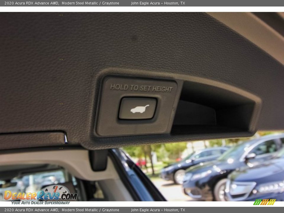 2020 Acura RDX Advance AWD Modern Steel Metallic / Graystone Photo #20