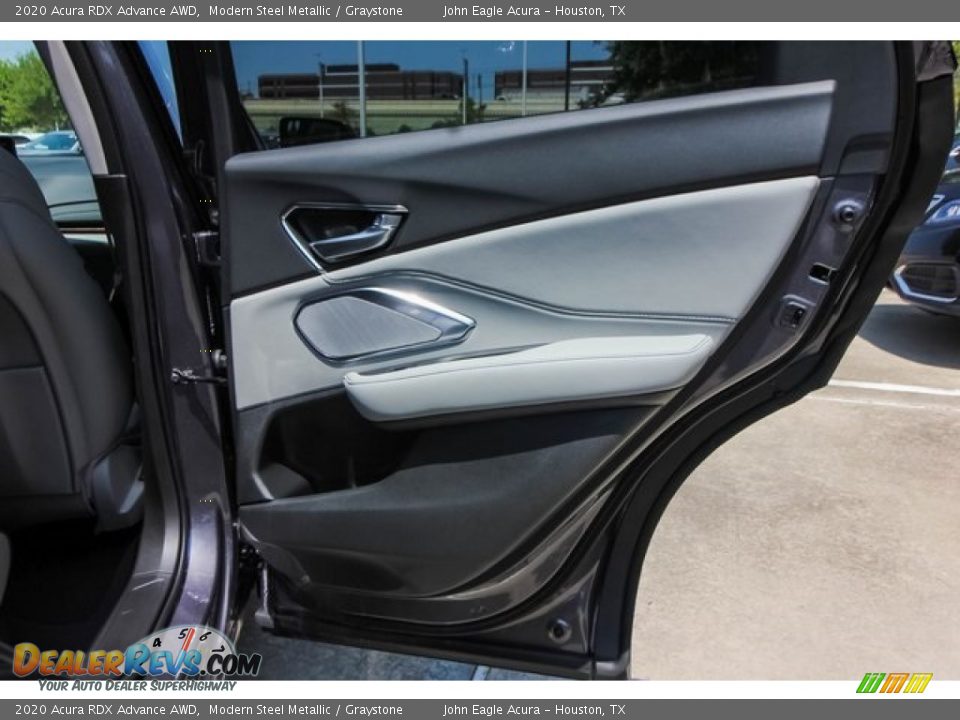 2020 Acura RDX Advance AWD Modern Steel Metallic / Graystone Photo #21