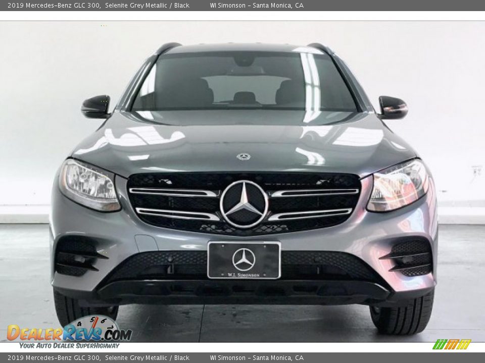 2019 Mercedes-Benz GLC 300 Selenite Grey Metallic / Black Photo #2