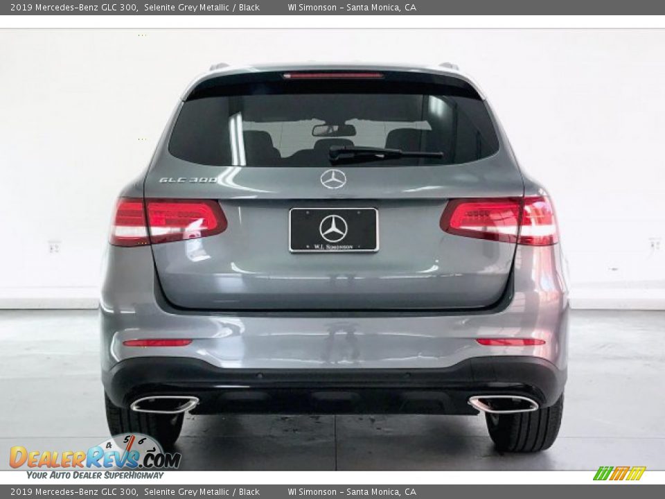 2019 Mercedes-Benz GLC 300 Selenite Grey Metallic / Black Photo #3