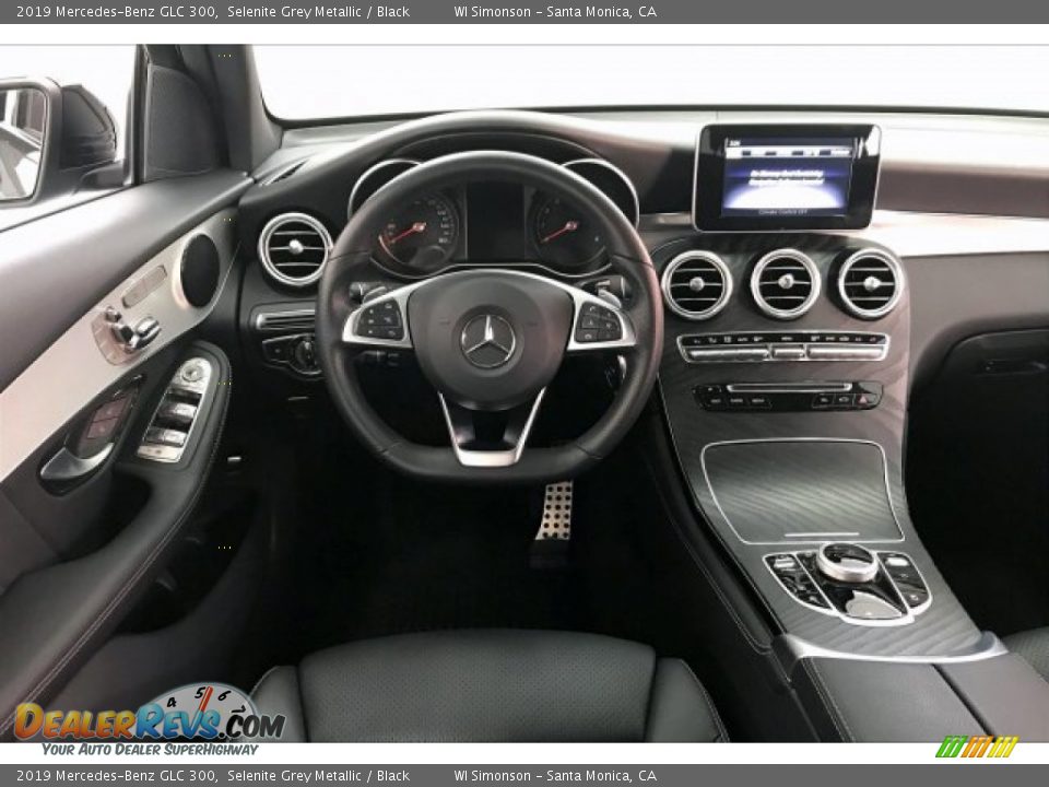 2019 Mercedes-Benz GLC 300 Selenite Grey Metallic / Black Photo #4