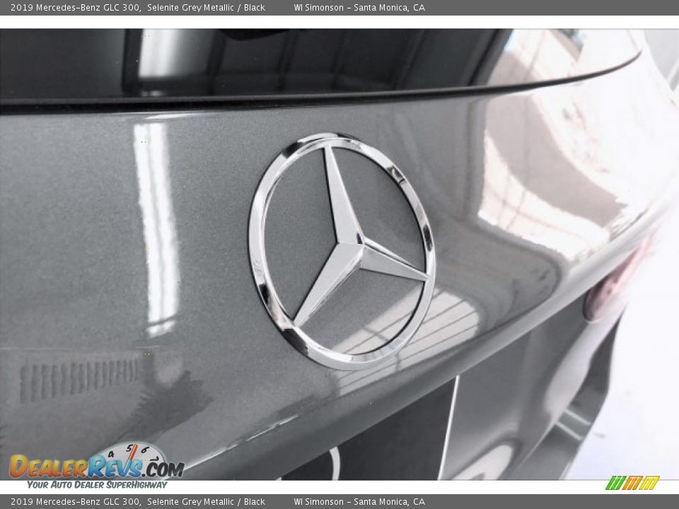 2019 Mercedes-Benz GLC 300 Selenite Grey Metallic / Black Photo #7