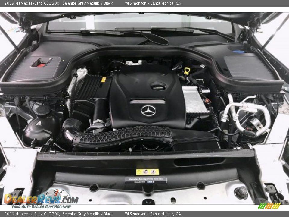 2019 Mercedes-Benz GLC 300 Selenite Grey Metallic / Black Photo #9