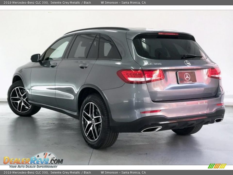 2019 Mercedes-Benz GLC 300 Selenite Grey Metallic / Black Photo #10