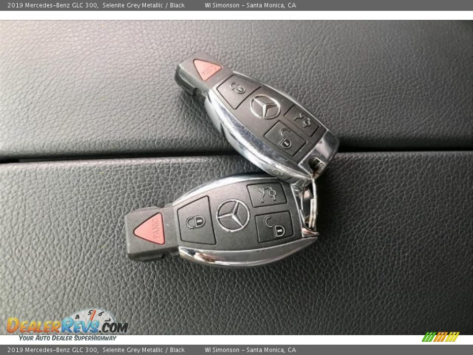 2019 Mercedes-Benz GLC 300 Selenite Grey Metallic / Black Photo #11