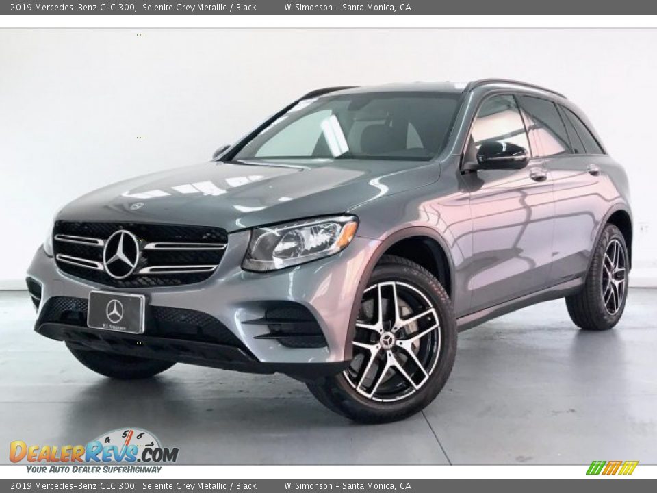 2019 Mercedes-Benz GLC 300 Selenite Grey Metallic / Black Photo #12
