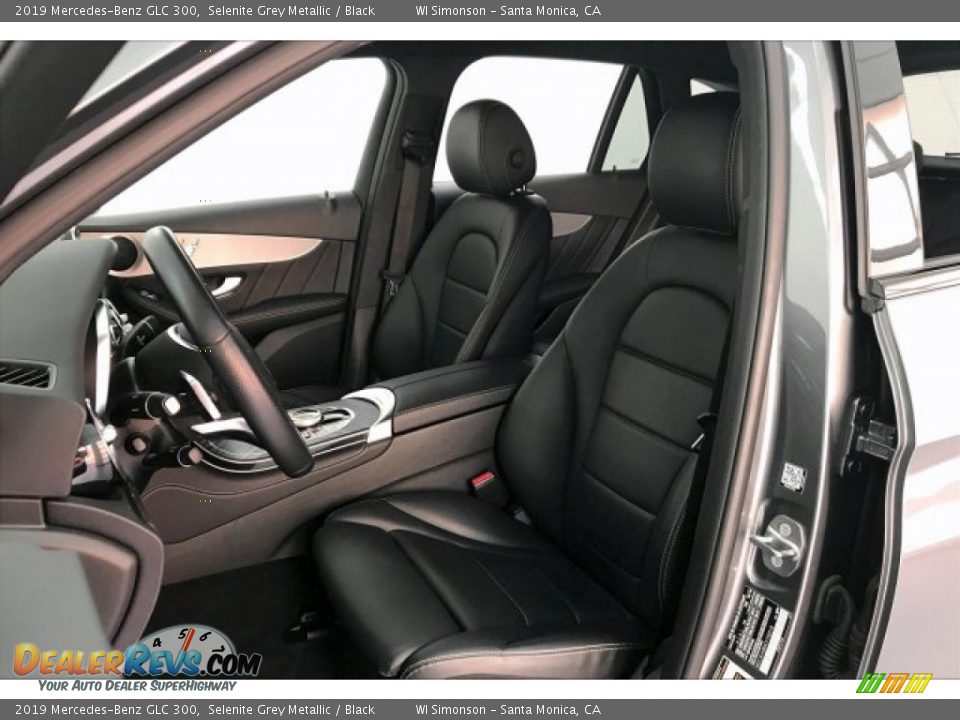 2019 Mercedes-Benz GLC 300 Selenite Grey Metallic / Black Photo #14