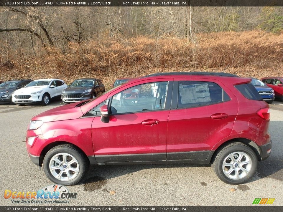 Ruby Red Metallic 2020 Ford EcoSport SE 4WD Photo #6