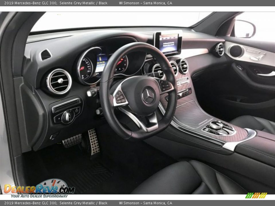 2019 Mercedes-Benz GLC 300 Selenite Grey Metallic / Black Photo #22