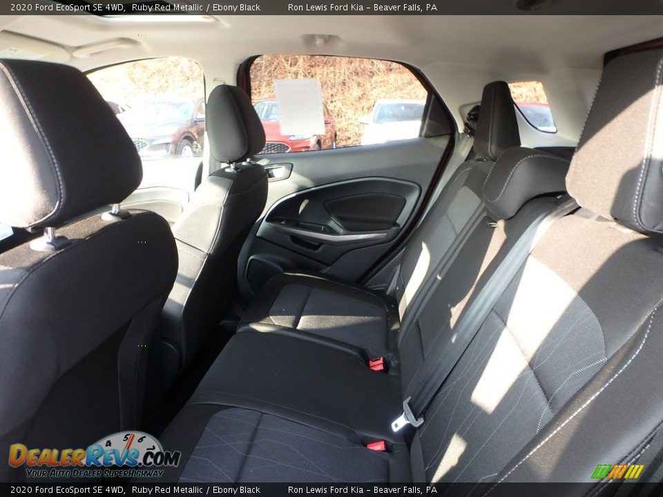 Rear Seat of 2020 Ford EcoSport SE 4WD Photo #15