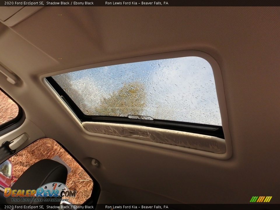 2020 Ford EcoSport SE Shadow Black / Ebony Black Photo #11