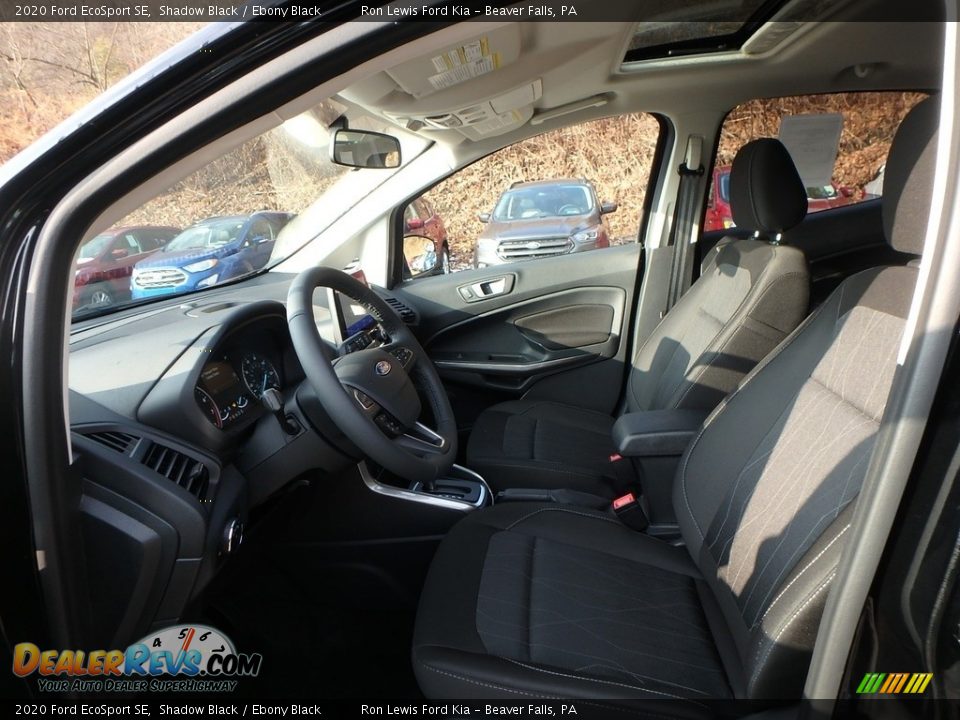 Front Seat of 2020 Ford EcoSport SE Photo #14